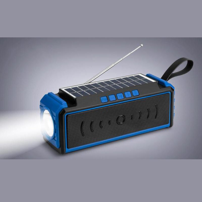Vonkajšie Kempingové Svetlo S Kapacitou 1 200 Mah Multifunkčné 580 G Solárne Nabíjanie Bezdrôtové Bluetooth Reproduktorové Karty Rádio S Anténou