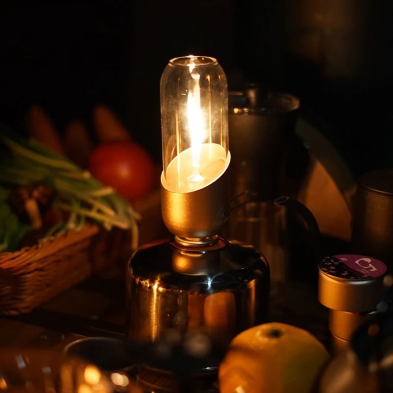 Ľahká Lampa Plynová Prenosný Vonkajší Stan Kemping