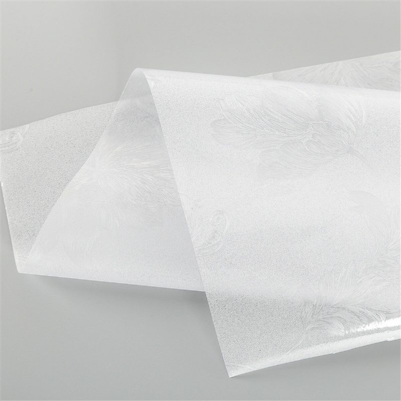 60 X 200 cm Vodotesné Pvc Matné Sklo Fólia Na Okno Kryt Okna Súkromie Spálňa Kúpeľňa Samolepiace Dekoratívne Nálepky