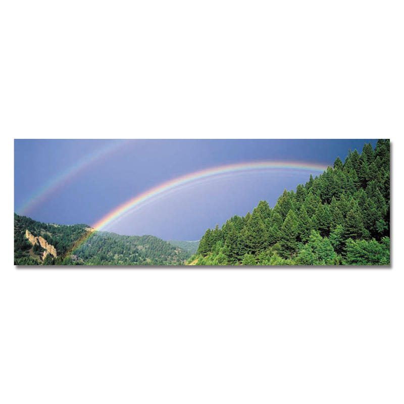 Dyc 10429 Jednosprejové Olejomaľby Fotografia Rainbow Wall Art Pre Domácu Dekoráciu