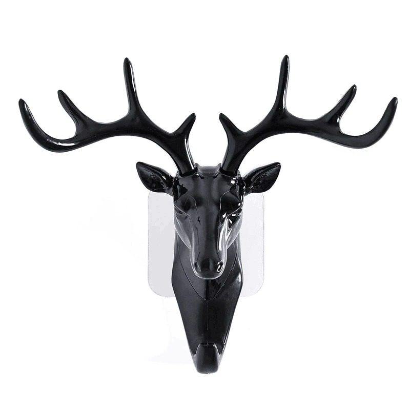 Závesný Háčik Vintage Deer Head Keys Dáždnik Bunda Šatka Vešiak