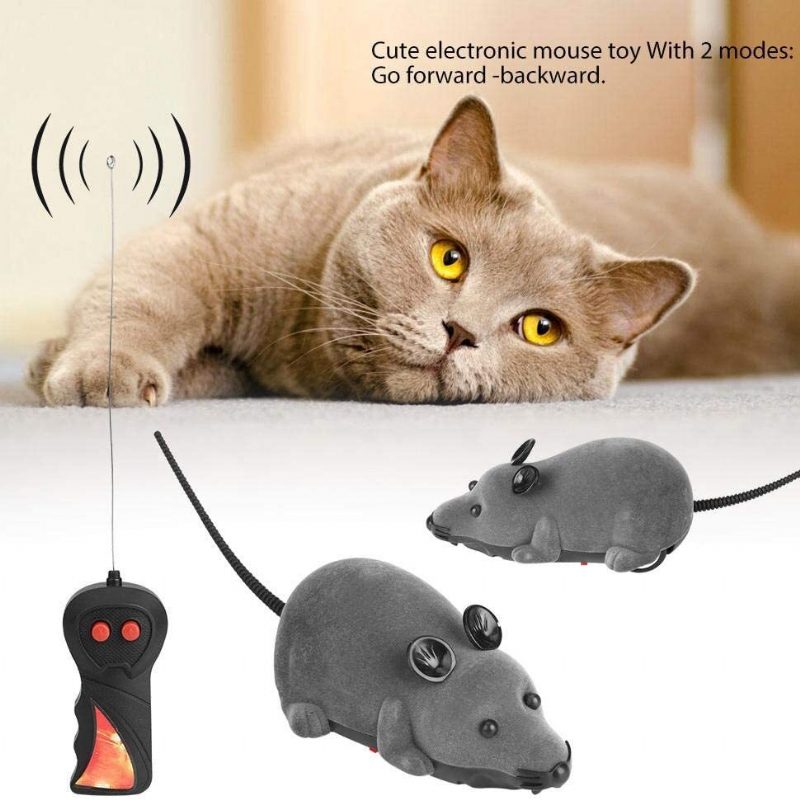 Bezdrôtová Hračka S Diaľkovým Ovládaním Myši Cat
