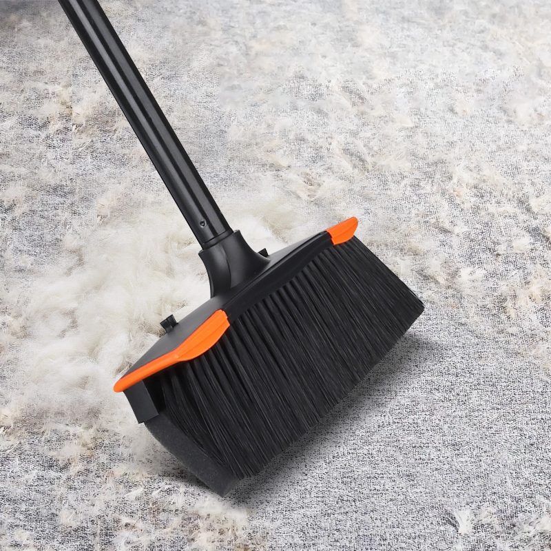 Dvojčinná Uhlová Teleskopická Metla 2 V 1 Pohyblivá Umývateľná Bez Lietajúceho Prachu