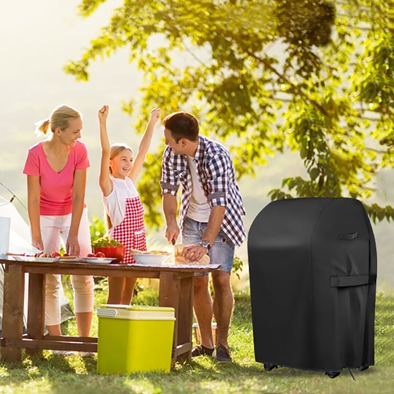 Kryt Grilu Nasum Kryty Na Drevené Uhlie Vodotesný Na Grilovaciu Kanvicu Heavy Duty 600d Na Grilovací Gril