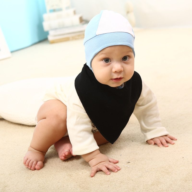 Baby Bandana Bibs 8 Balení Bavlna A Super Soft