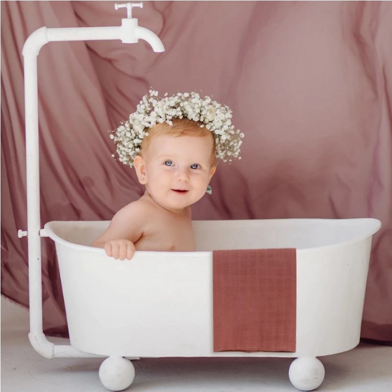 Baby Bandana Bibs Mušelín Bamboo Swaddle Deka Square