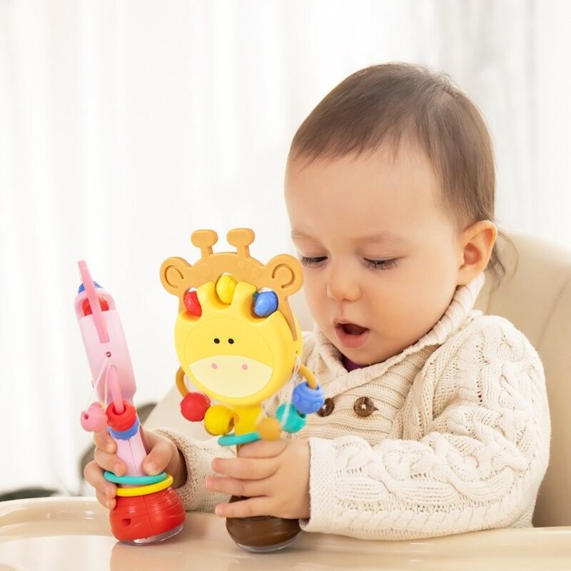 Hrkálky Pre Bábätká Mäkké Vzdelávacie Montessori Hračky