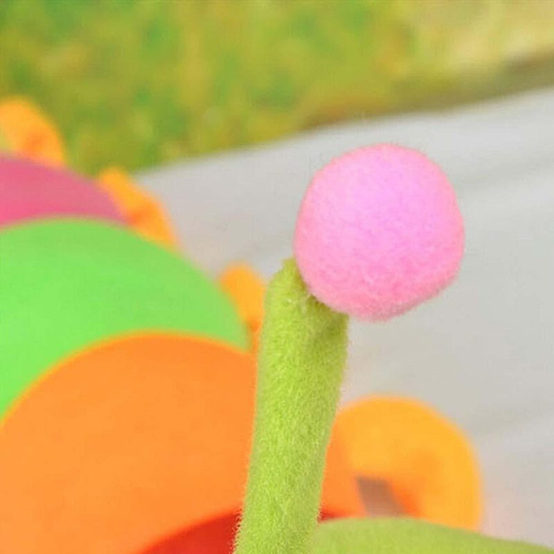 Plyšová Hračka Červ Vypchatá Farebná Bábika Caterpillar