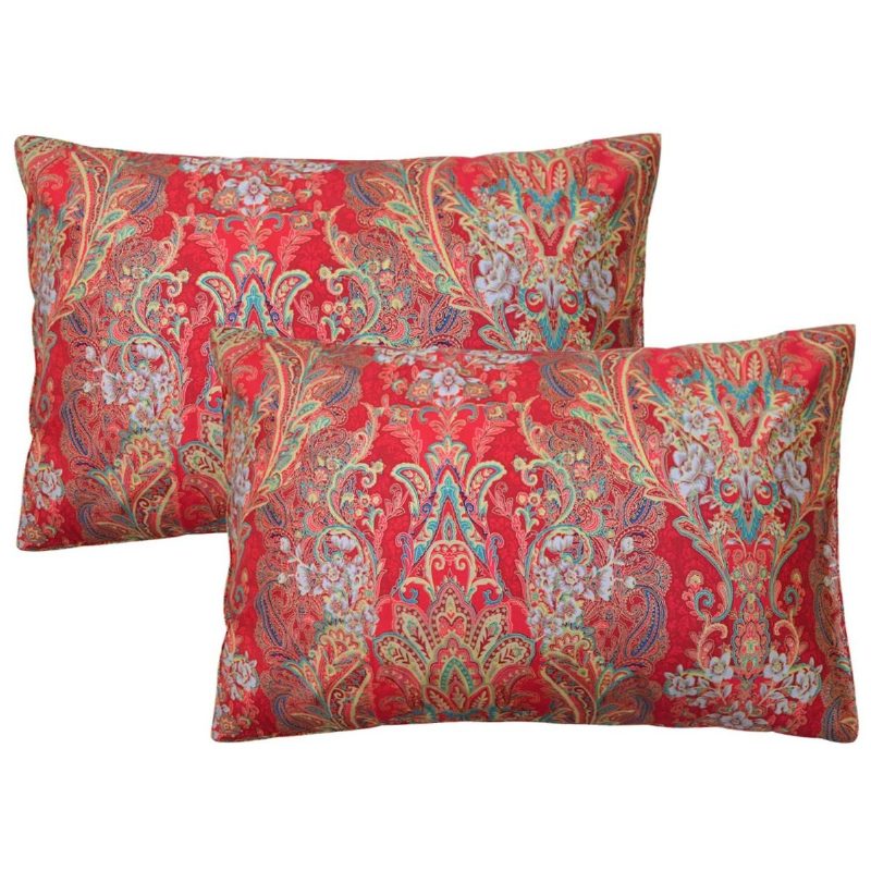 3 Ks Paisley Damask Pattern Bohemian Obliečky Na Periny Kvalita 100% Egyptská Bavlna Počet Nití 1000 Super Soft