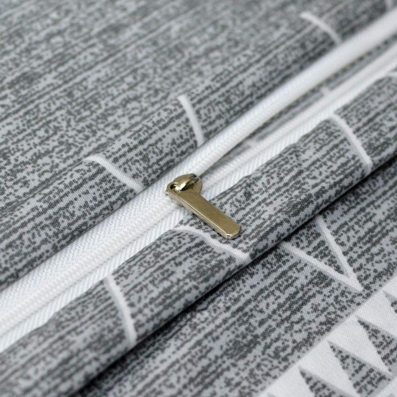 Súprava Obliečky Na Paplón So Zapínaním Na Zips – 3 Kusy (1 Obliečka Na + 2 Na Vankúš) – 110 Gsm Ultra Mäkké Hypoalergénne Mikrovlákno