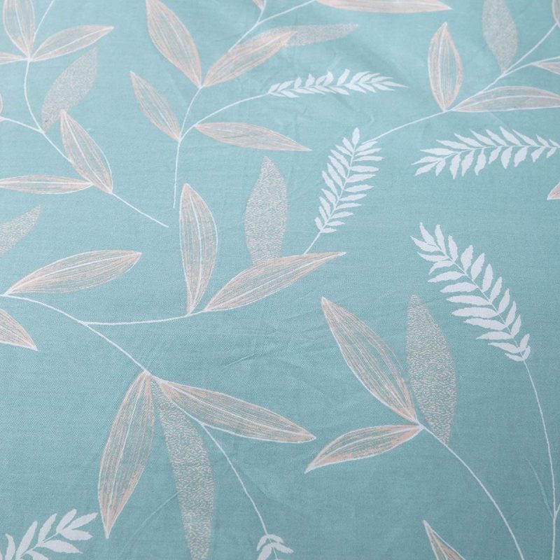 Súprava Obliečok Shabby Teal Obliečky 100% Bavlna Hypoalergénna Plachta S Hlbokým Vreckom 4-dielna