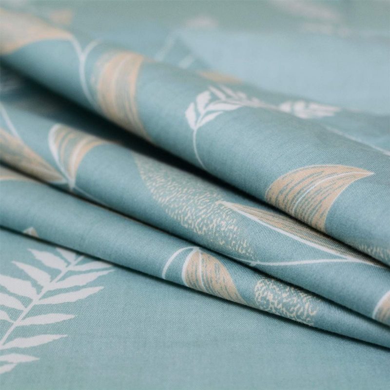 Súprava Obliečok Shabby Teal Obliečky 100% Bavlna Hypoalergénna Plachta S Hlbokým Vreckom 4-dielna