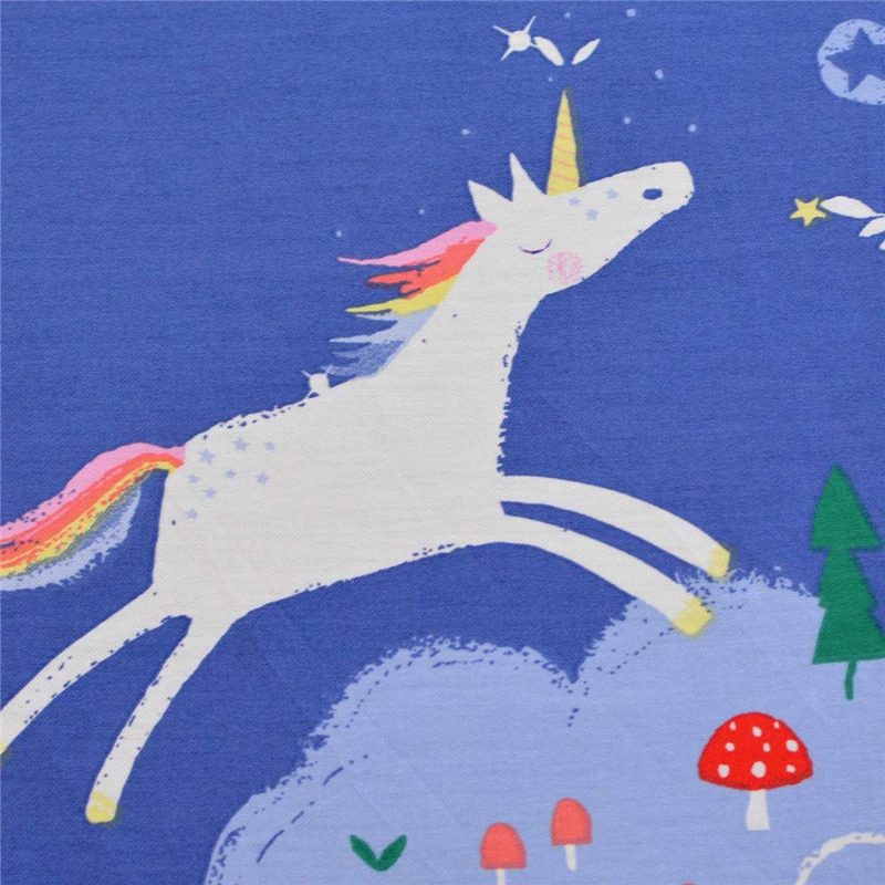 Súprava Obliečok Unicorn Pre Deti Dievčatá Obliečky Zo 100 % Bavlny + Priliehavá Plachta + Na Vankúš