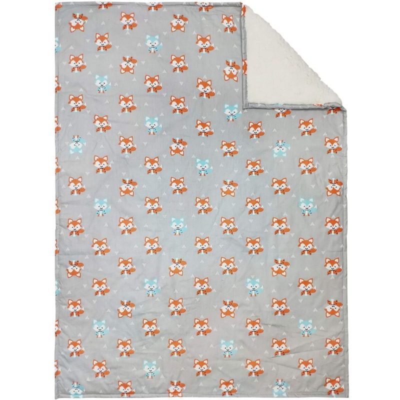Súpravy Posteľnej Bielizne Pre Chlapcov Dievčatá Detské Obliečky Do Detskej Postieľky Woodland Fox Arrow Unisex100% Priedušná Bavlna