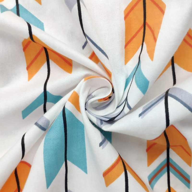 Súpravy Posteľnej Bielizne Pre Chlapcov Dievčatá Detské Obliečky Do Detskej Postieľky Woodland Fox Arrow Unisex100% Priedušná Bavlna