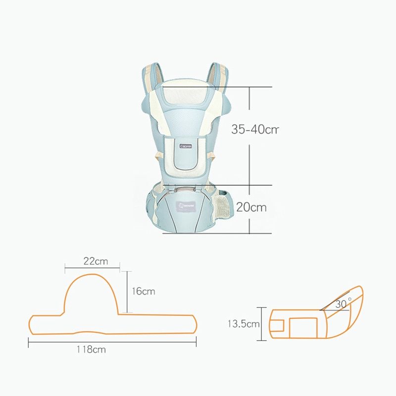 Ergonomická Klokanková Zavinovacia Páska Na Bedrovú Sedačku