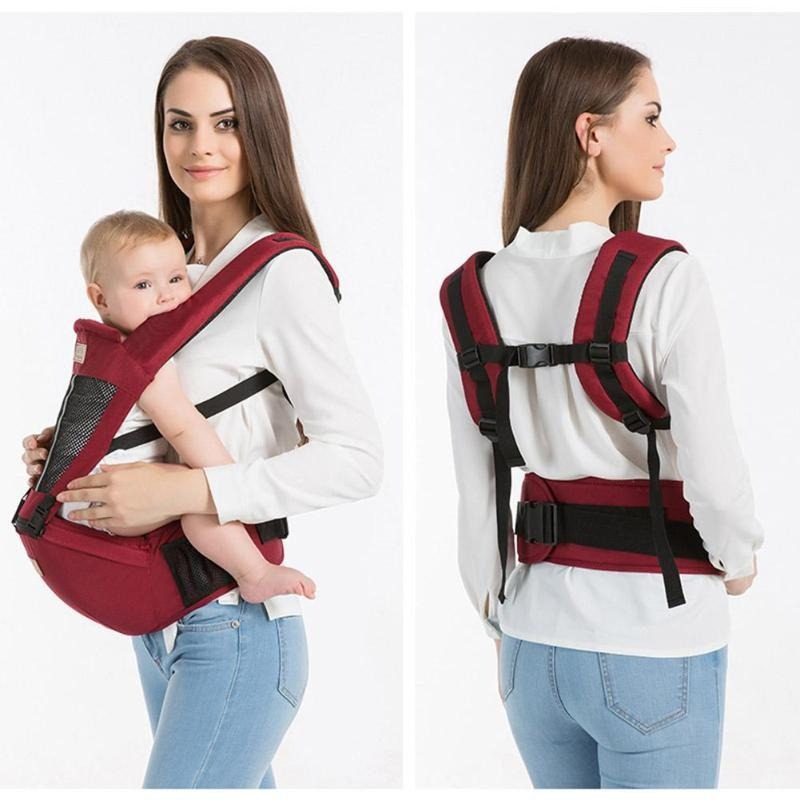Ergonomická Priedušná Zavinovačka Na Bedrové Sedenie 4v1