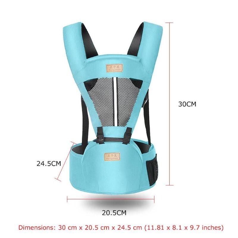 Ergonomická Priedušná Zavinovačka Na Bedrové Sedenie 4v1
