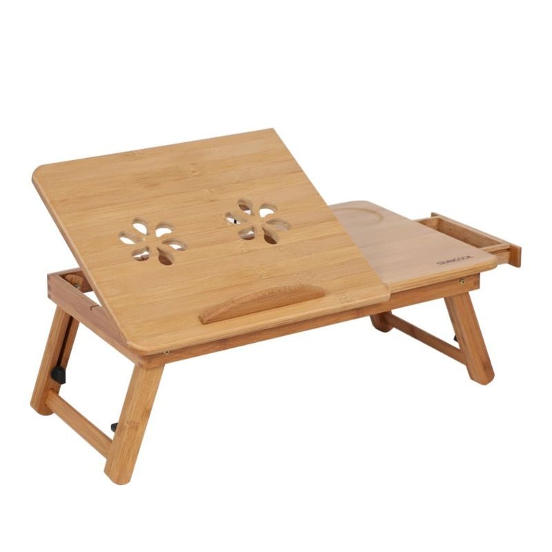 Lap Desk Bamboo Nastaviteľná Nocľaháreň
