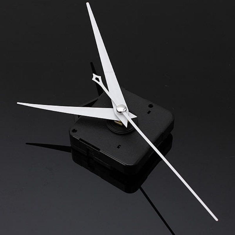 Urob Si Sám Biely Trojuholník Ručičky Quartz Black Mechanizmus Strojčeka Nástenných Hodín