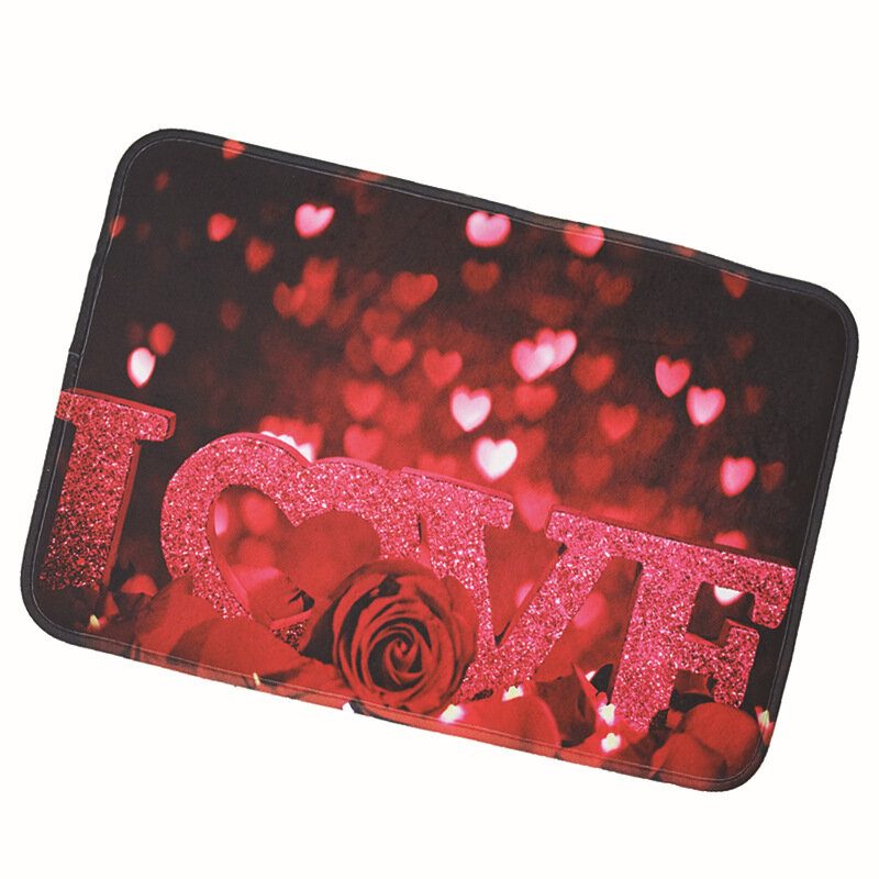 40 X 60 cm Protišmykové Podložky Do Kúpeľne Koberec Do Love Rose Elephant Pes Koberce S Potlačou Na Podlahu