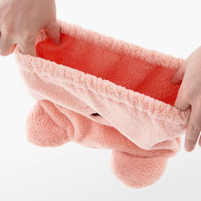 Sprchovacia Čiapka Na Hlavu Pre Suché Vlasy Uterákom Silne Absorbujúca