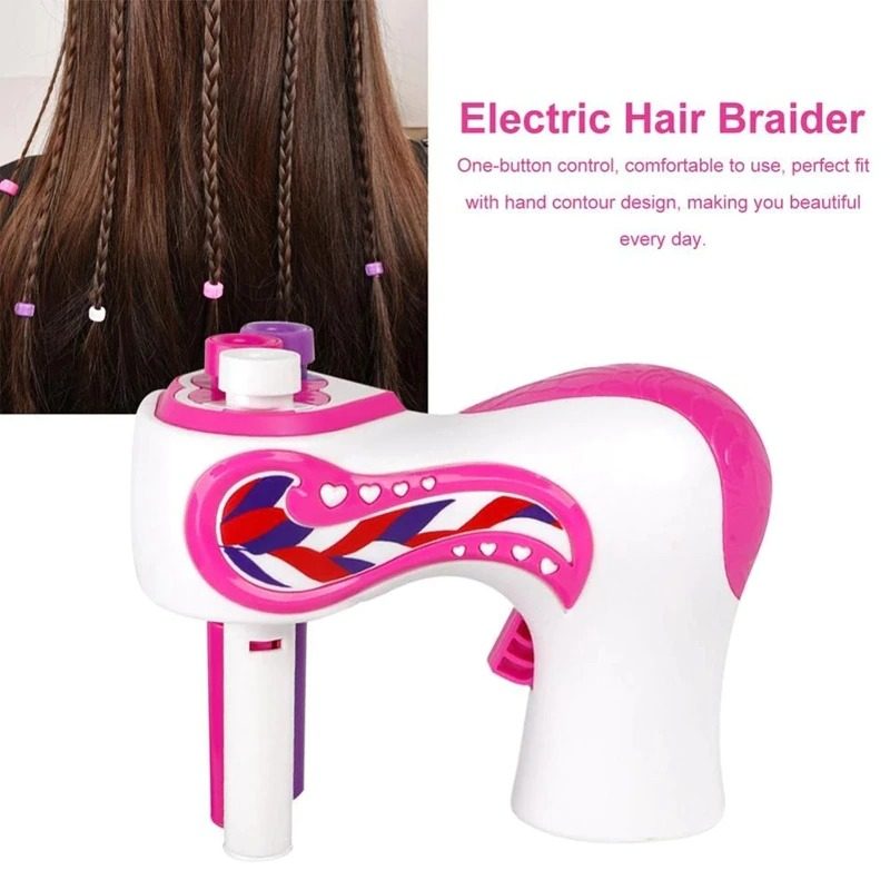 Vlasový Vrkoč Automatic Girls Hair Weave Twist Knitting Roll
