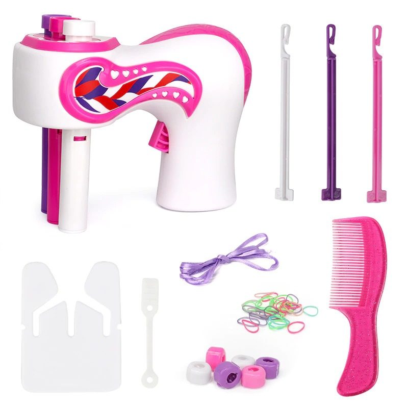 Vlasový Vrkoč Automatic Girls Hair Weave Twist Knitting Roll