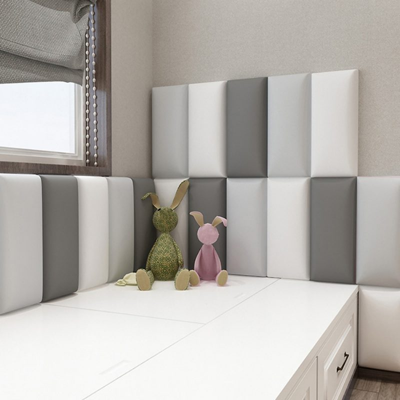Baby Tatami Čela Postele Nočné Mäkké Vrecúško Na Stenu Pasta