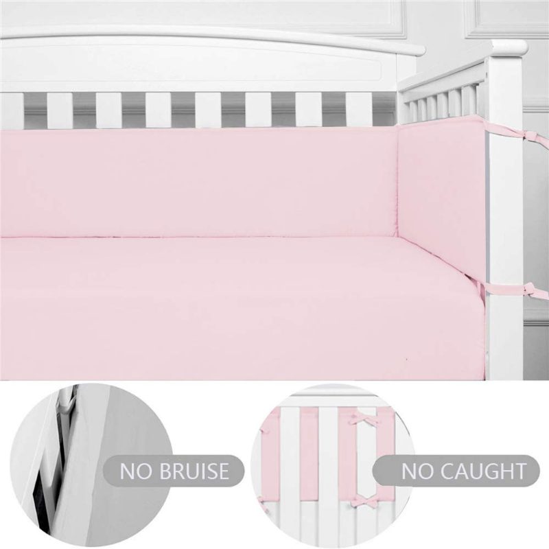 Home Baby Crib Bumpers Priedušné Vložky Do Detskej Postieľky