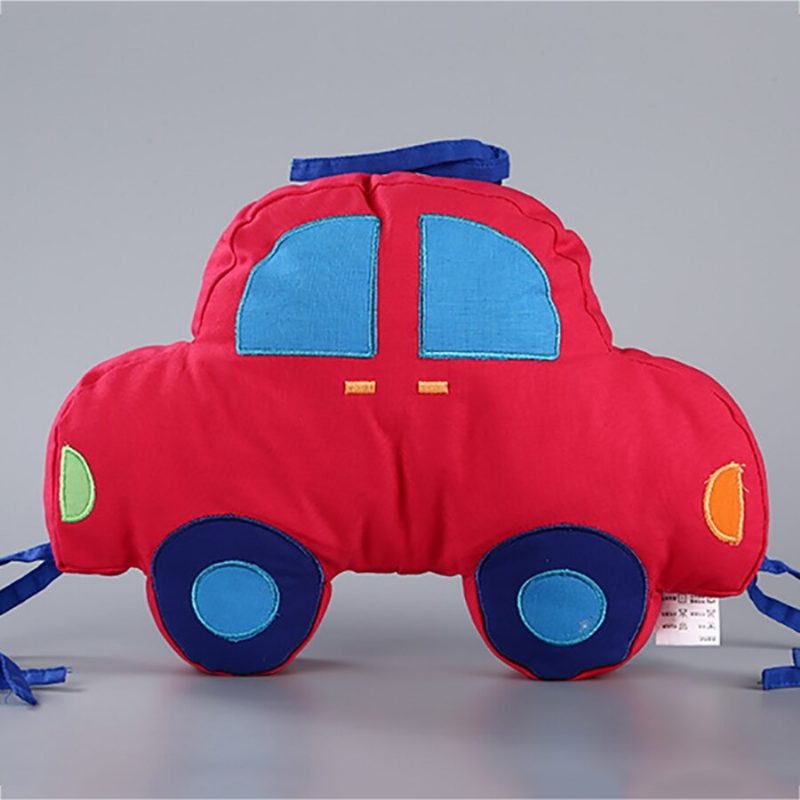 Ochrana Pred Nárazníkom Detskej Postieľky Mäkké Kreslené Auto Pre Dojčatá 6 Ks