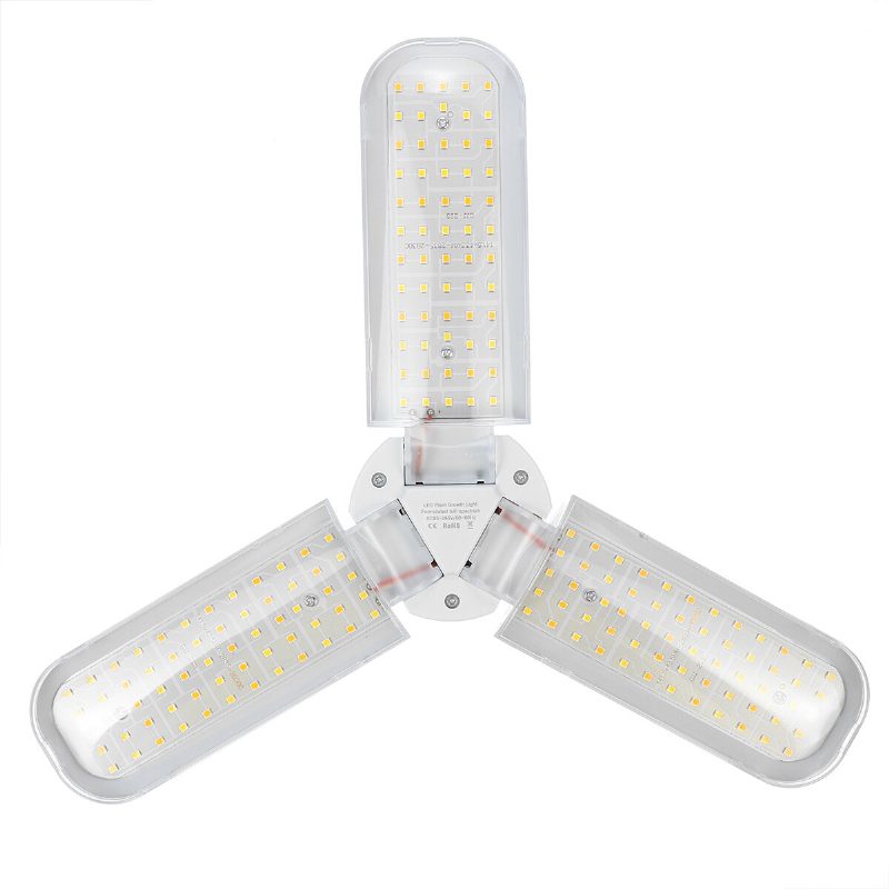 120/180/240led Grow Light E27 Plnospektrálne Pestovateľské Hydroponické Garážové Svietidlo Žiarovka Pre Rastlinnú Zeleninu Ac85-265v