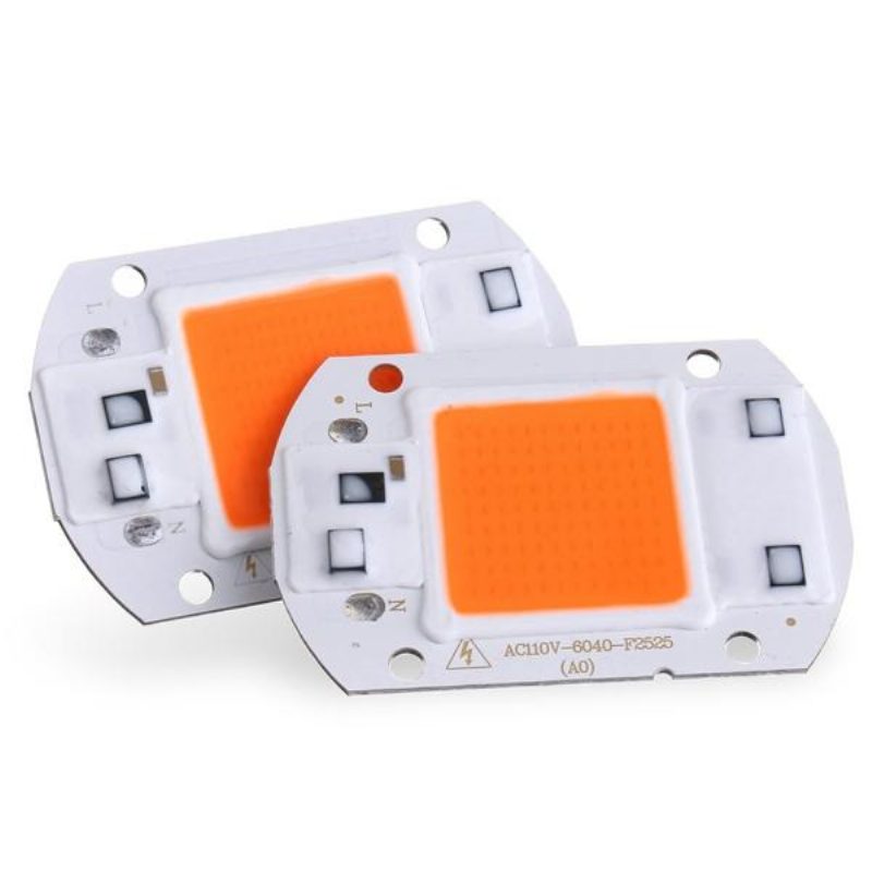 30w Full Spectrum Led Cob Chip Light Plant Grow Ac220/110v