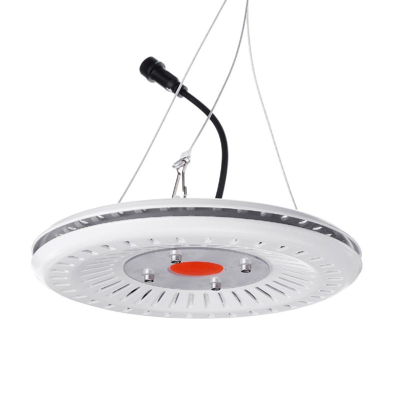 50w Cob Led Okrúhle Svetlo S Plným Spektrom Vodotesné Ip64 Záplavové Rastlina Kvet Vnútorné Hydroponické Osvetlenie Skleníka