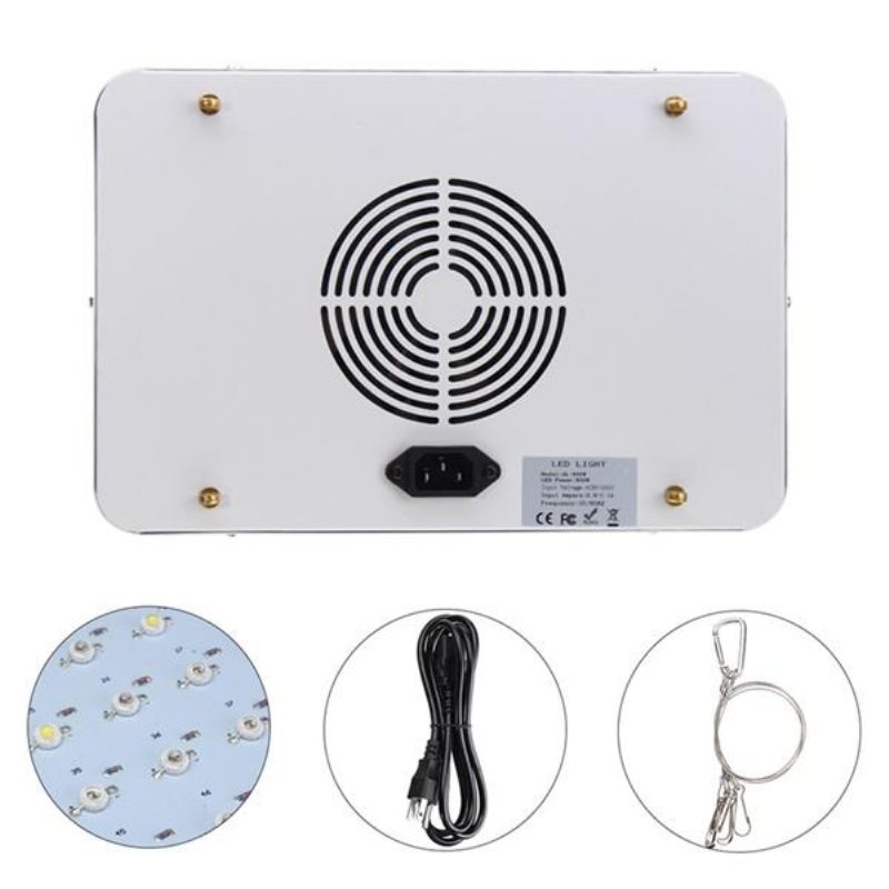 50w Full Spectrum Led Grow Light Hydroponická Izbová Lampa Na Pestovanie Zeleniny