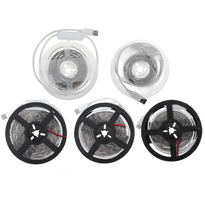 5v Plant Grow 5050 Led Svetelný Pásik Záhradné Hydroponické Kvety Rastúce Celé Spektrum