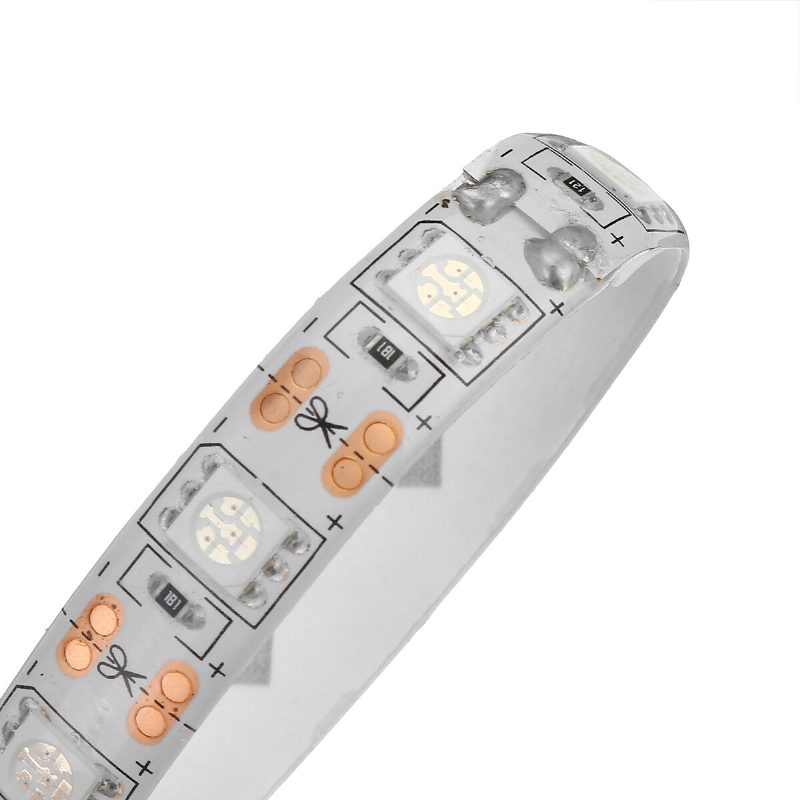 5v Plant Grow 5050 Led Svetelný Pásik Záhradné Hydroponické Kvety Rastúce Celé Spektrum