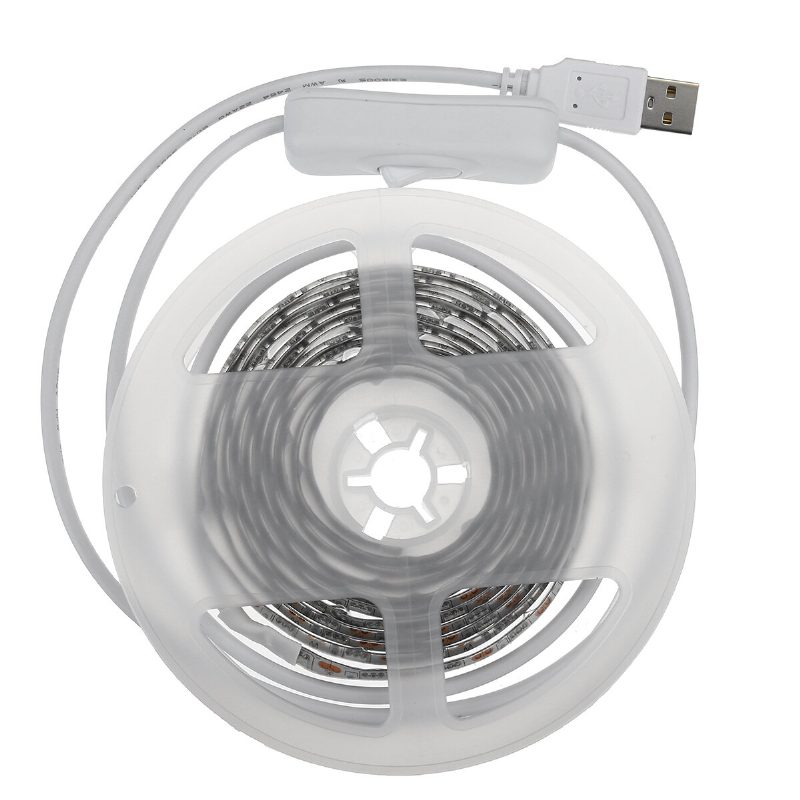 5v Plant Grow 5050 Led Svetelný Pásik Záhradné Hydroponické Kvety Rastúce Celé Spektrum