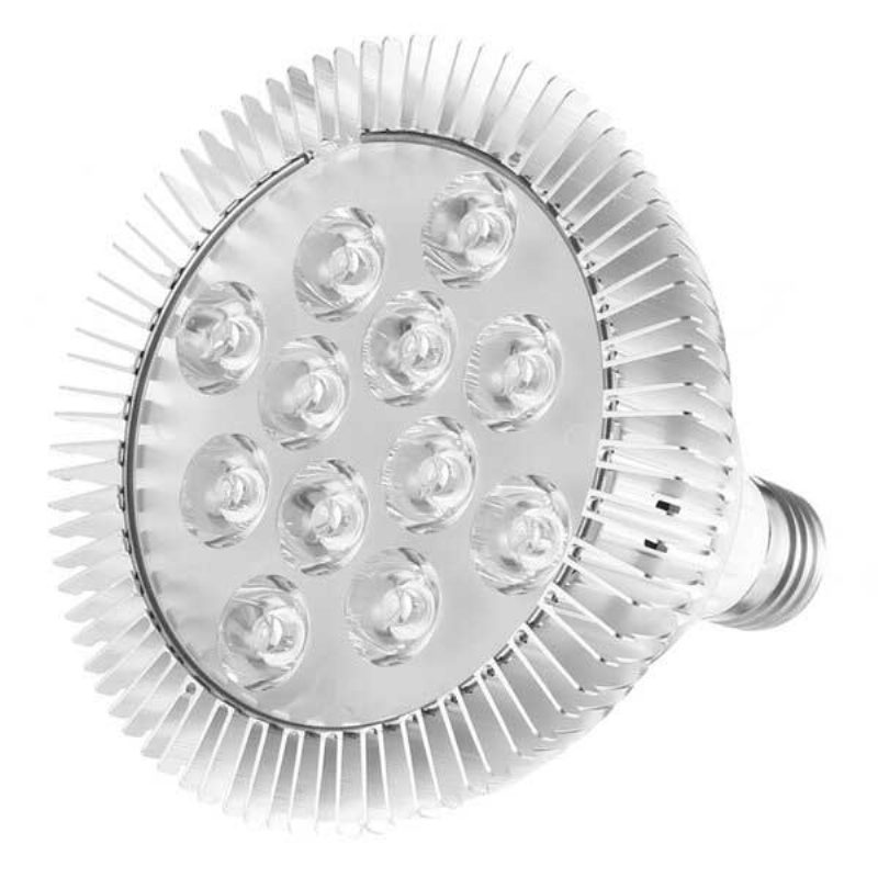 9w 12 Led E27 Červená Modrá Lampa Na Pestovanie Kvetov Rastlín Zeleniny