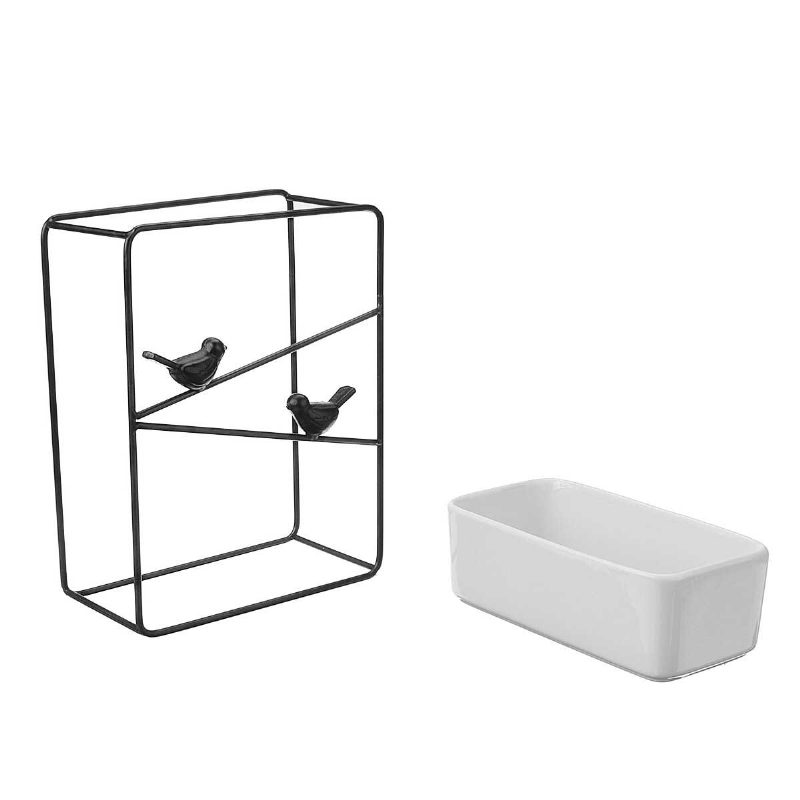 Retro Kreatívny Kvetináč Nordic Minimalist Ins Tepaný Železný Keramický Pozlátený Nástenný Závesný Mäsový