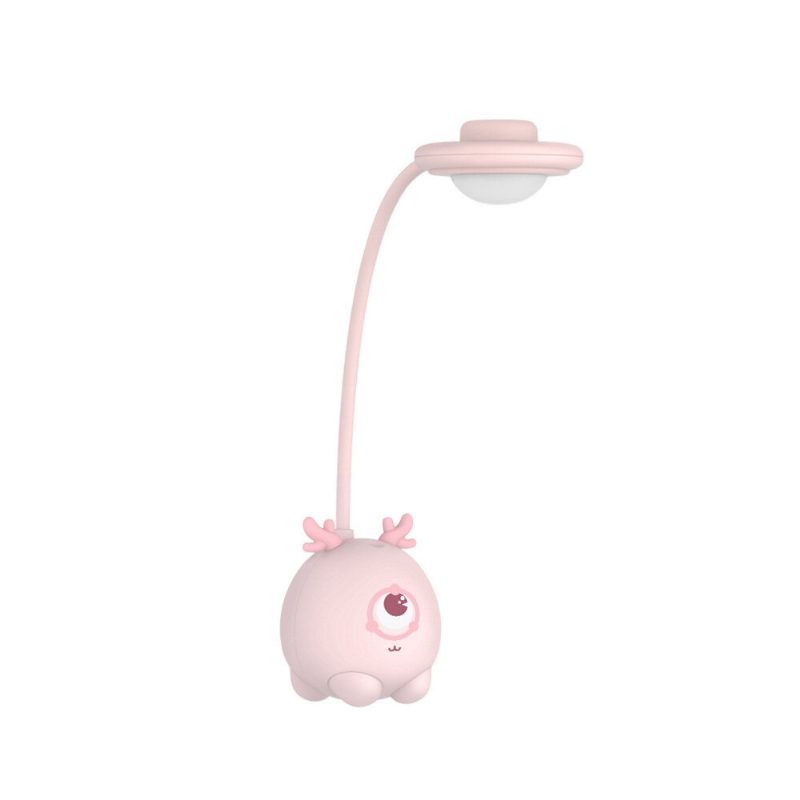 Roztomilá Jeleňová Hadicová Stolová Lampa Skladacia Usb Nabíjacia Led S Plynulým Stmievaním Stolovej Lampy V Spálni Nočné Svetlo V Nocľahárni