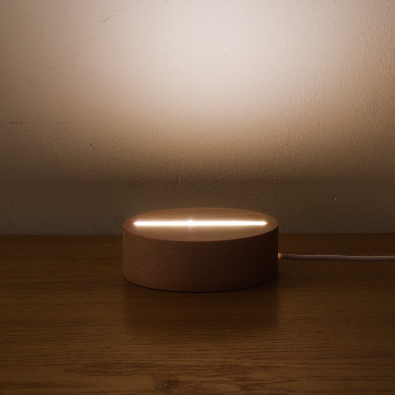 Urob Si Sám Živica Drevené Nočné Svetlo Led Usb Nabíjanie Umelecký Ornament Drevený Stojan Na Remeslá Dekoračné Potreby Na Stôl