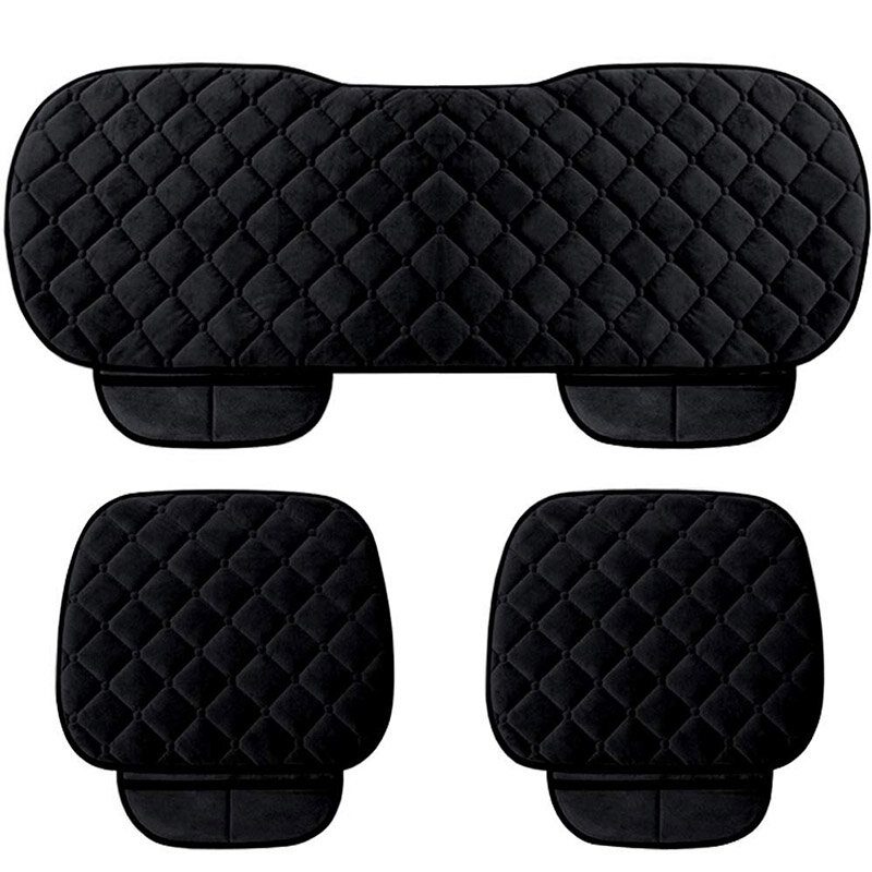 3pcs Univerzálne Poťahy Sedadiel Hrubý Predný Zadný Chránič Protišmykový
