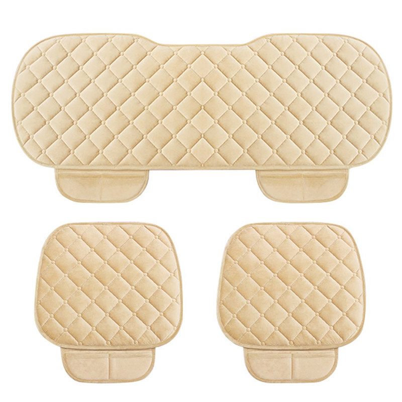 3pcs Univerzálne Poťahy Sedadiel Hrubý Predný Zadný Chránič Protišmykový