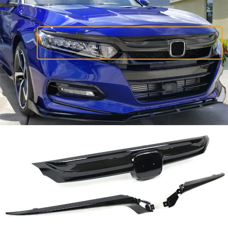 Pre 2023-2019 10. Generácia Honda Accord Sedan Jdm Sport Style Glossy Black