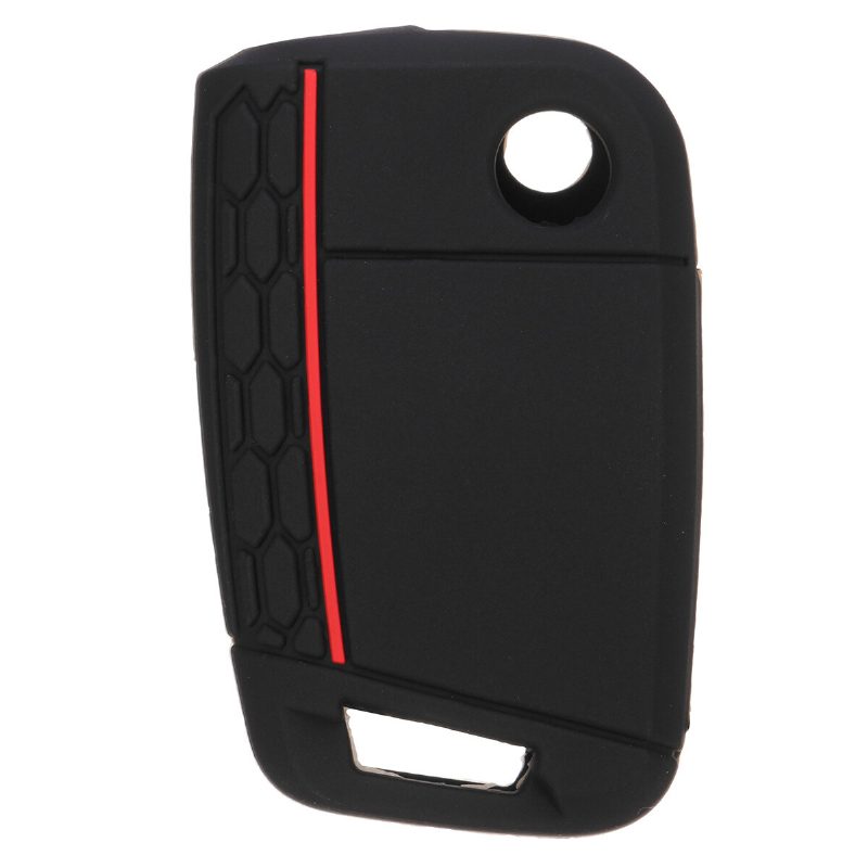 Silikónový Kryt Kľúča Na Diaľkové Ovládanie S 3 Tlačidlami Pre Volkswagen Vw Golf 7 Mk7