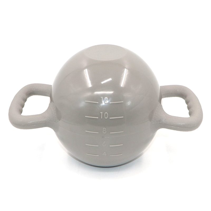 0-12lb Water Kettlebell Nastaviteľná Činka Dvojité Rukoväte Pilates Pomôcky Na Formovanie Postavy Silový Tréning Jóga Fitness