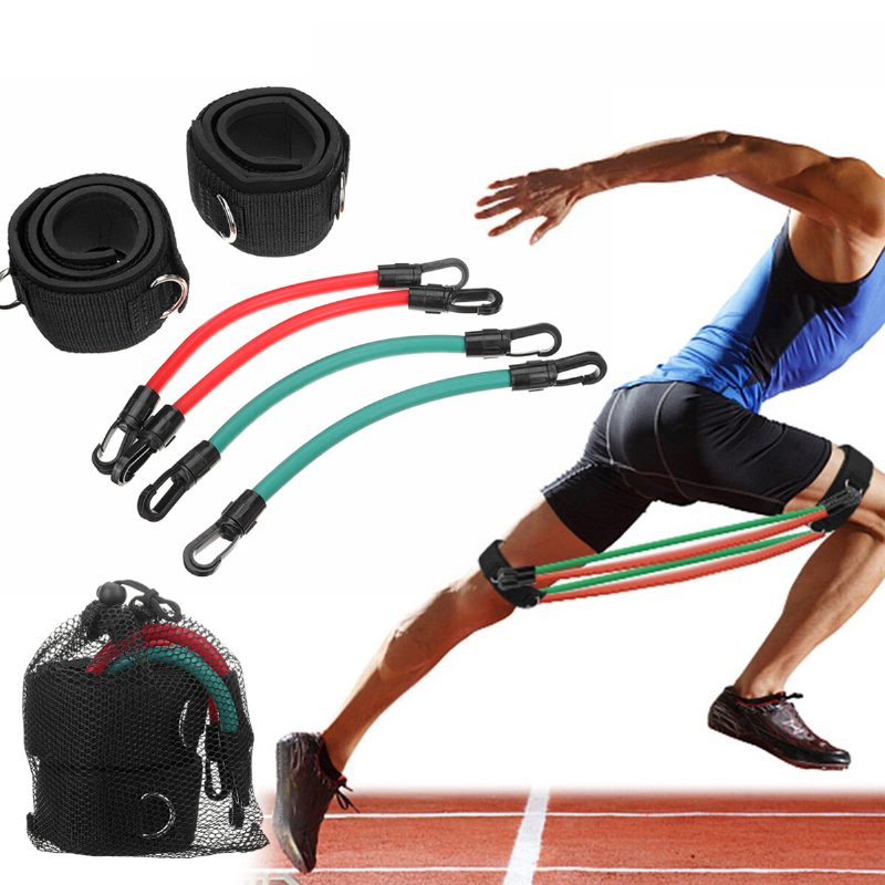 15/20/25/30/80/90/100 Lb Multifunkčné Posilňovacie Gumy Na Nohy Home Fitness Silový Tréning Pilates Flexbands