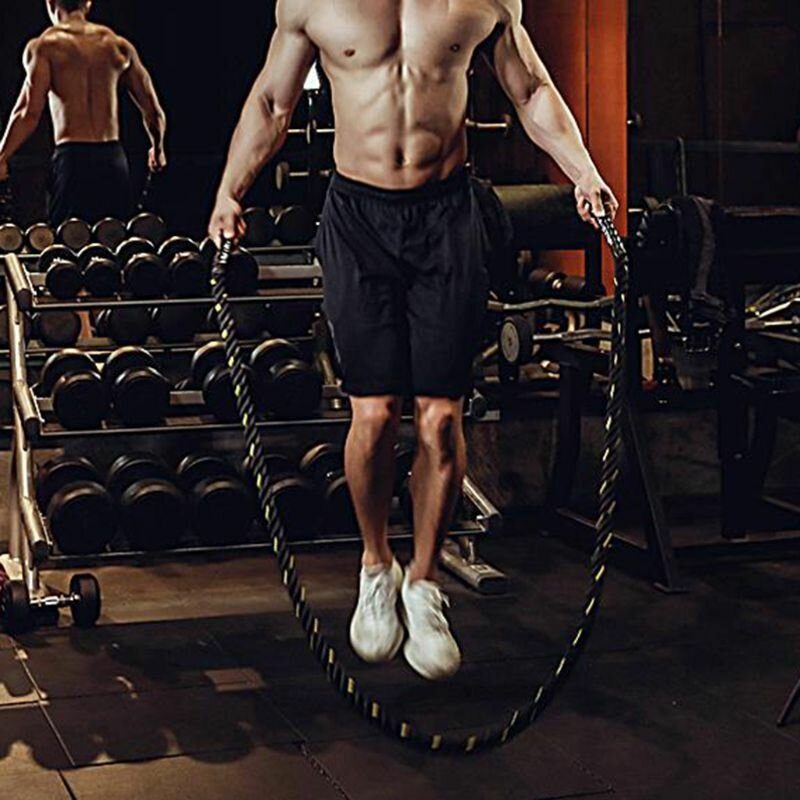 2.8/3 M Cvičenie Tréningové Lano Ťažké Švihadlo Pre Dospelých Bojové Laná Budovanie Sily Svalov Fitness Posilňovňa Domov