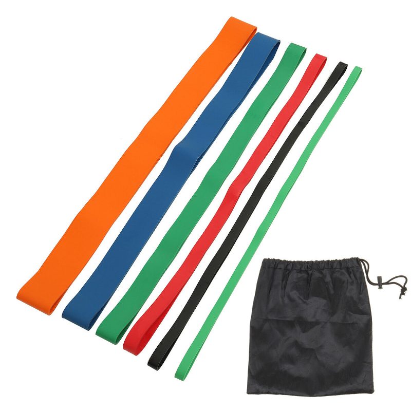 2.8 M Super Dlhé 5-250 Lbs Odporové Gumy Home Fitness Expander Powerlifting Muscle Training Band